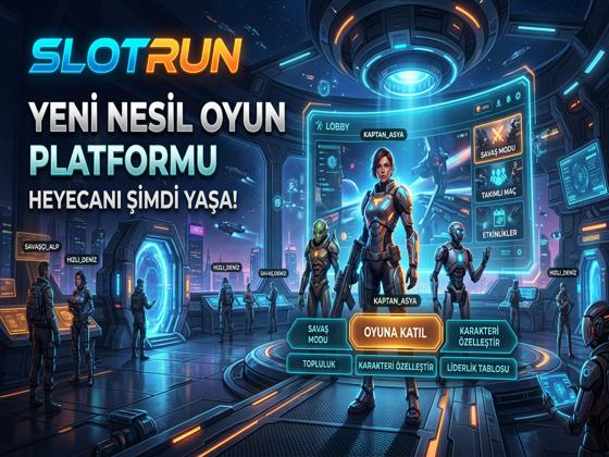 Slotrun Online Oyun Platformu Ekranı